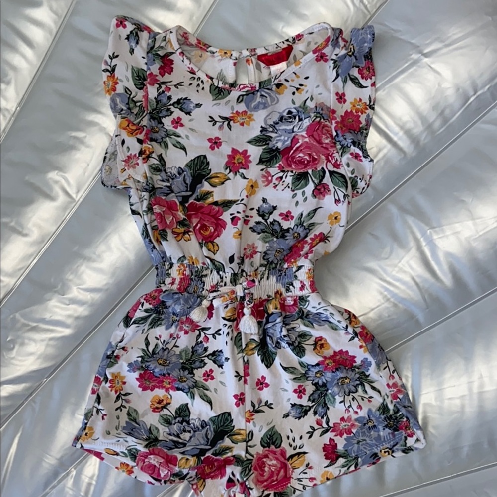 Floral Romper, SUPER soft!